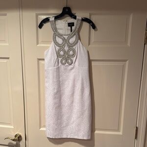 White Embellished Dress